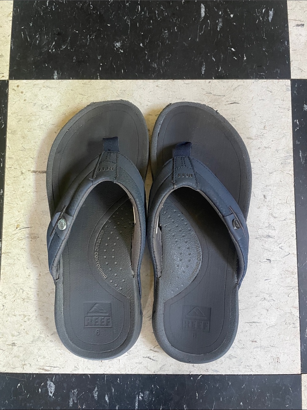 Reef Kid’s Navy Blue Flip Flop Sandals